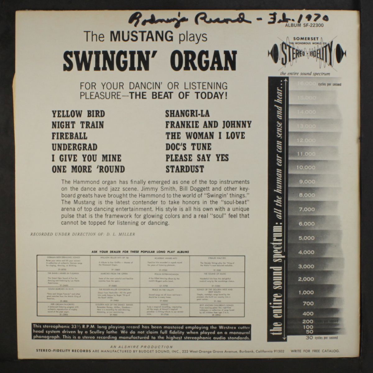 dance to the swing organ by MUSTANG