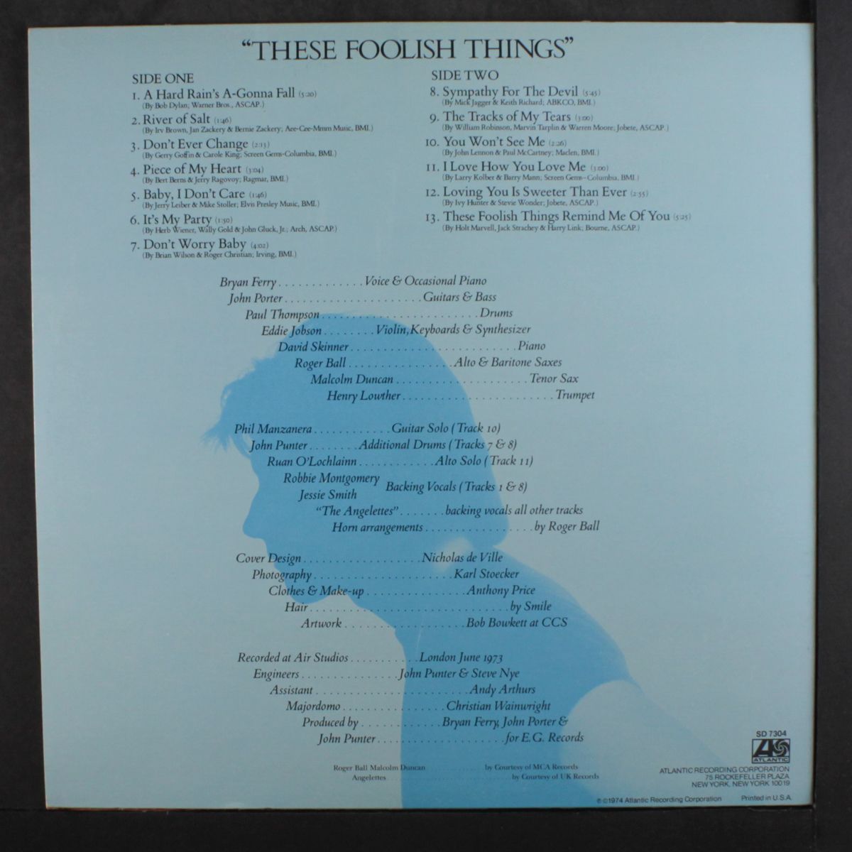 these foolish things by BRYAN FERRY