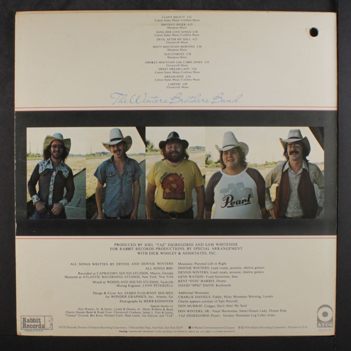 the winters brothers band by WINTERS BROS BAND