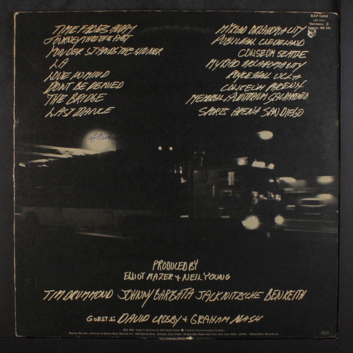time fades away by NEIL YOUNG