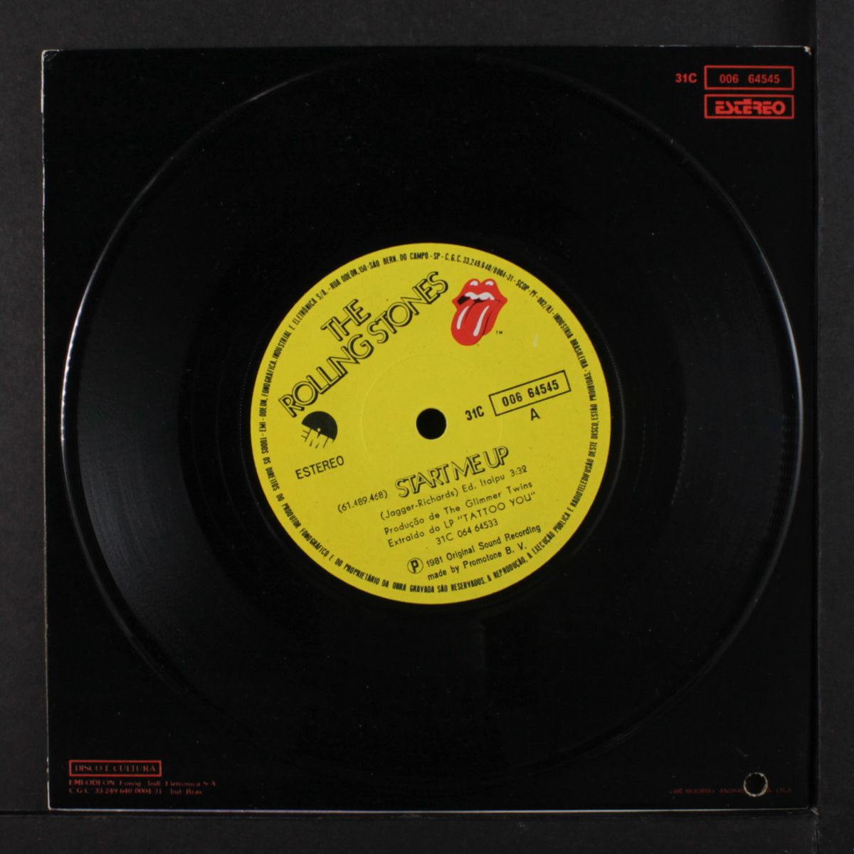 start me up / no use in crying by ROLLING STONES