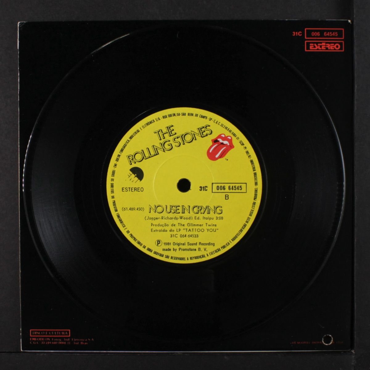 start me up / no use in crying by ROLLING STONES
