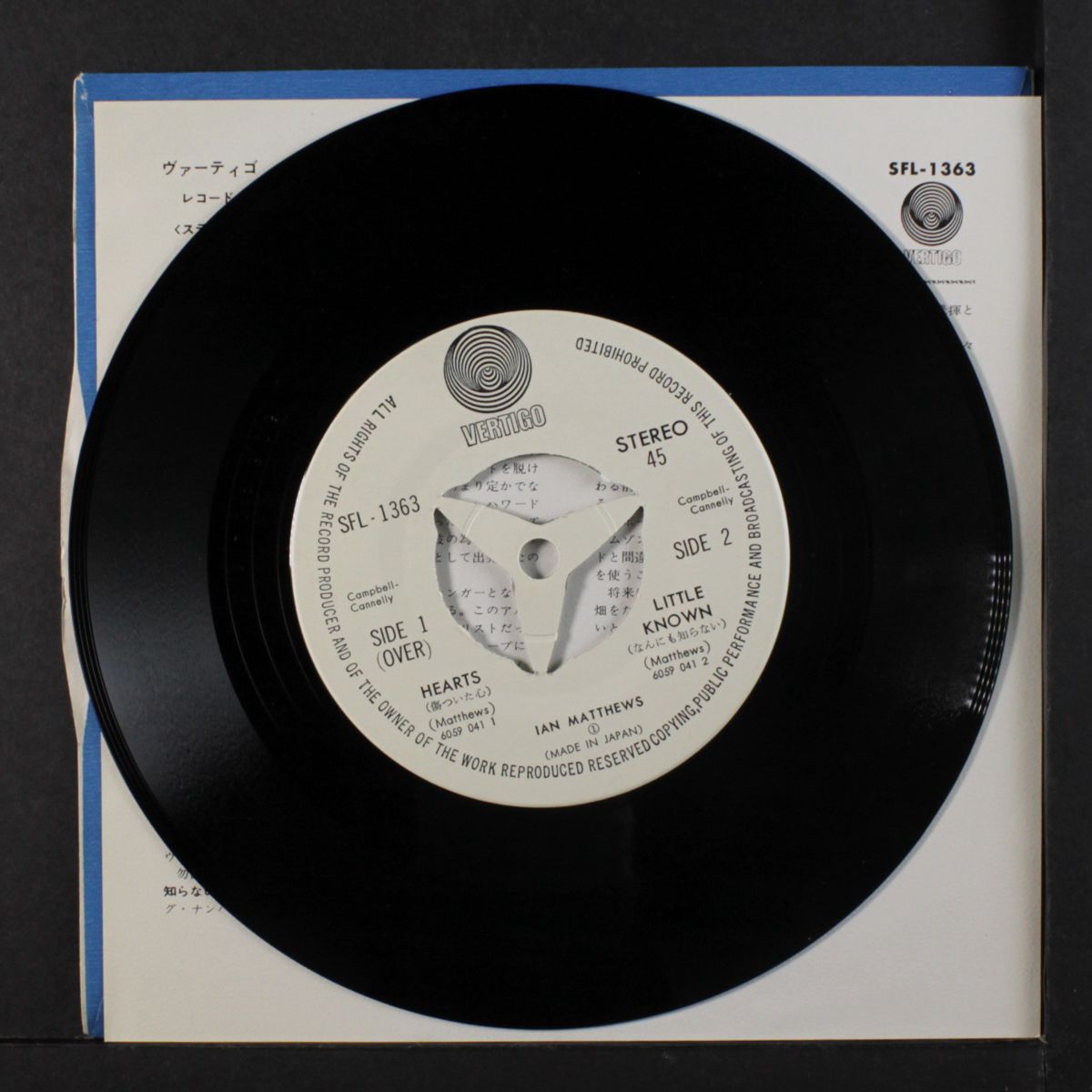 hearts / little known by IAN MATTHEWS