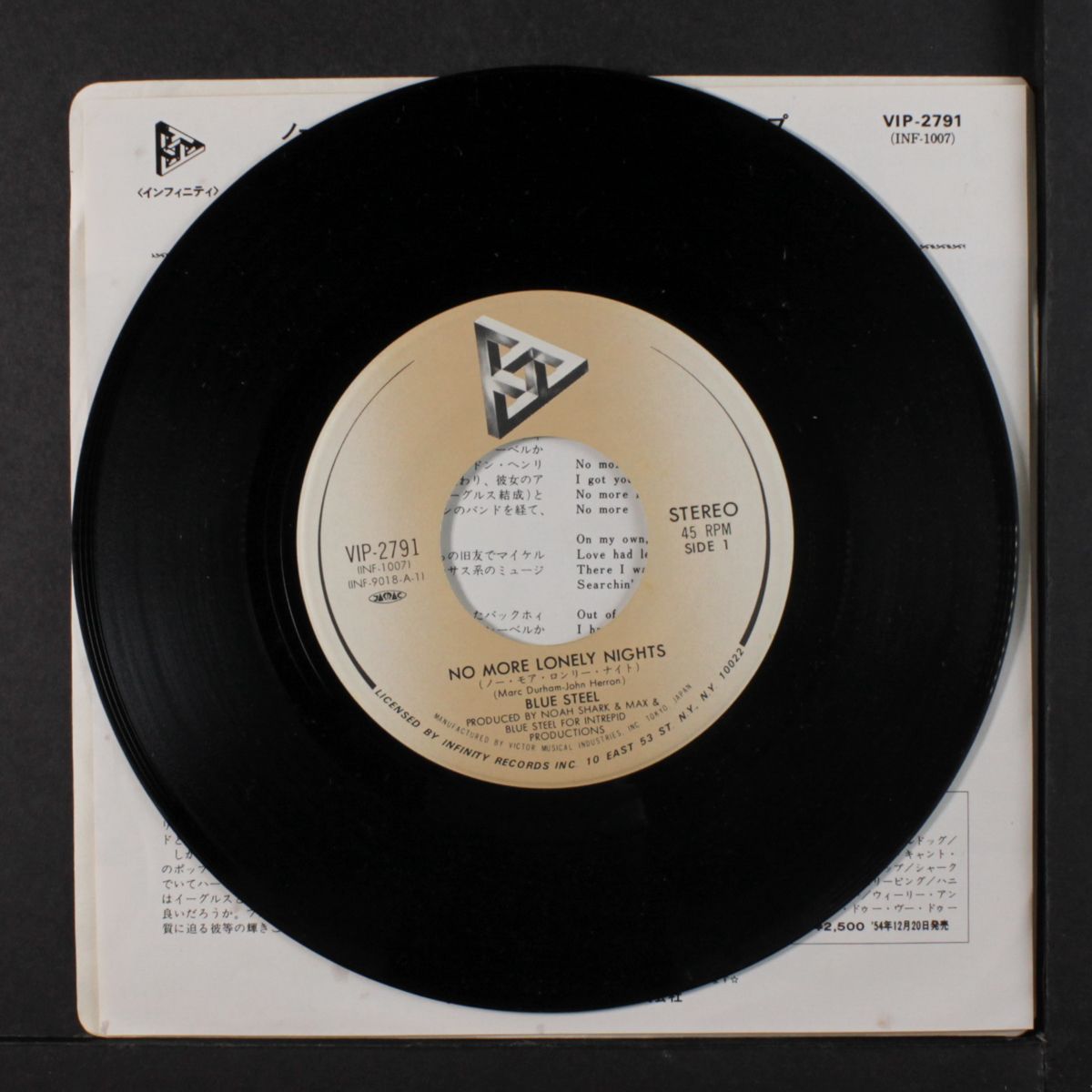 no more lonely nights / twist one up by BLUE STEEL