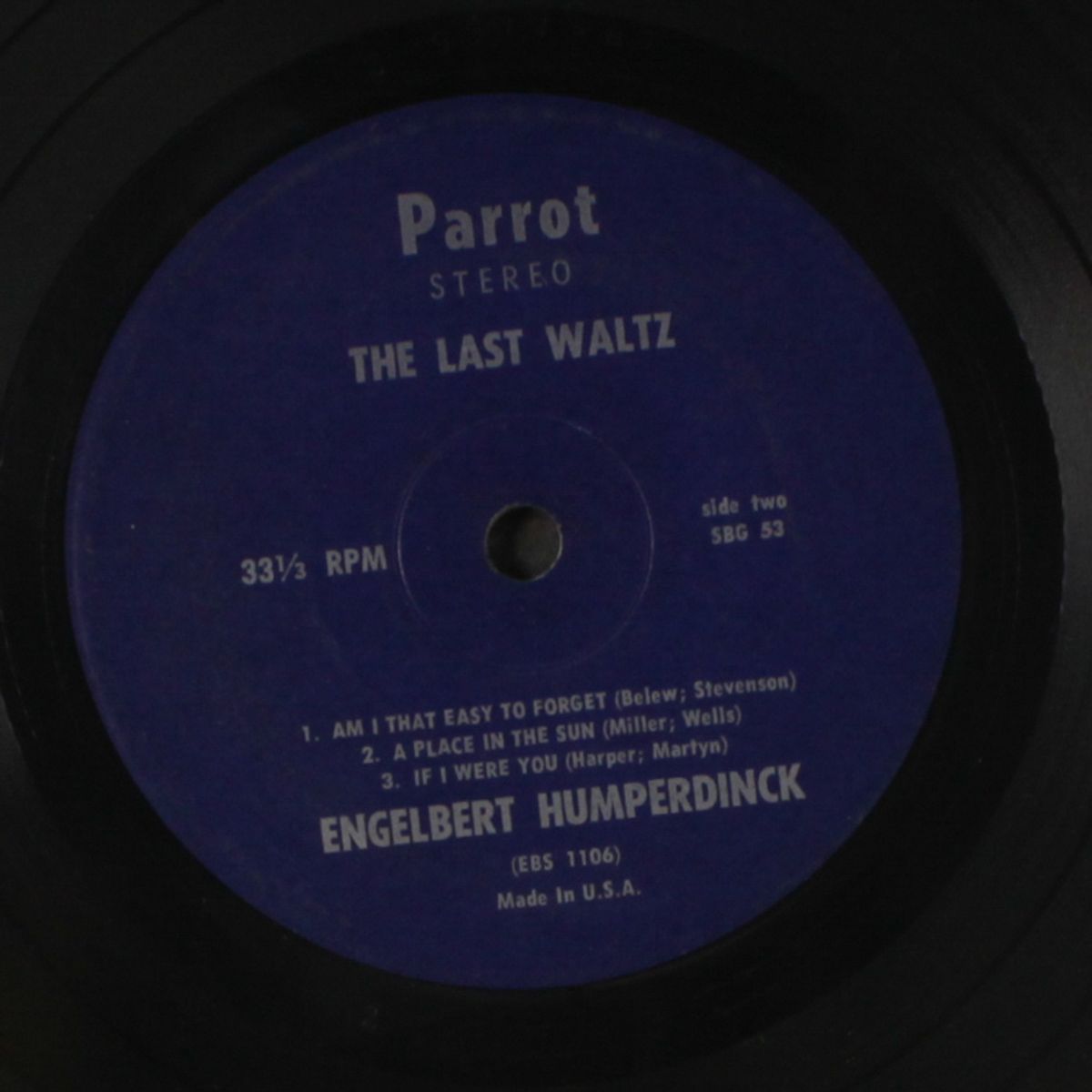 the last waltz by ENGELBERT HUMPERDINCK