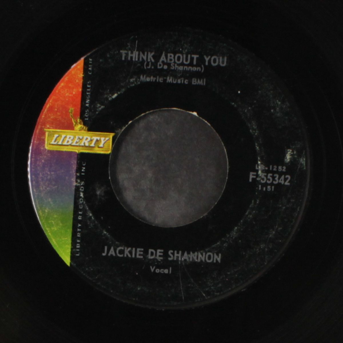 think about you / heaven is being with you by JACKIE DE SHANNON