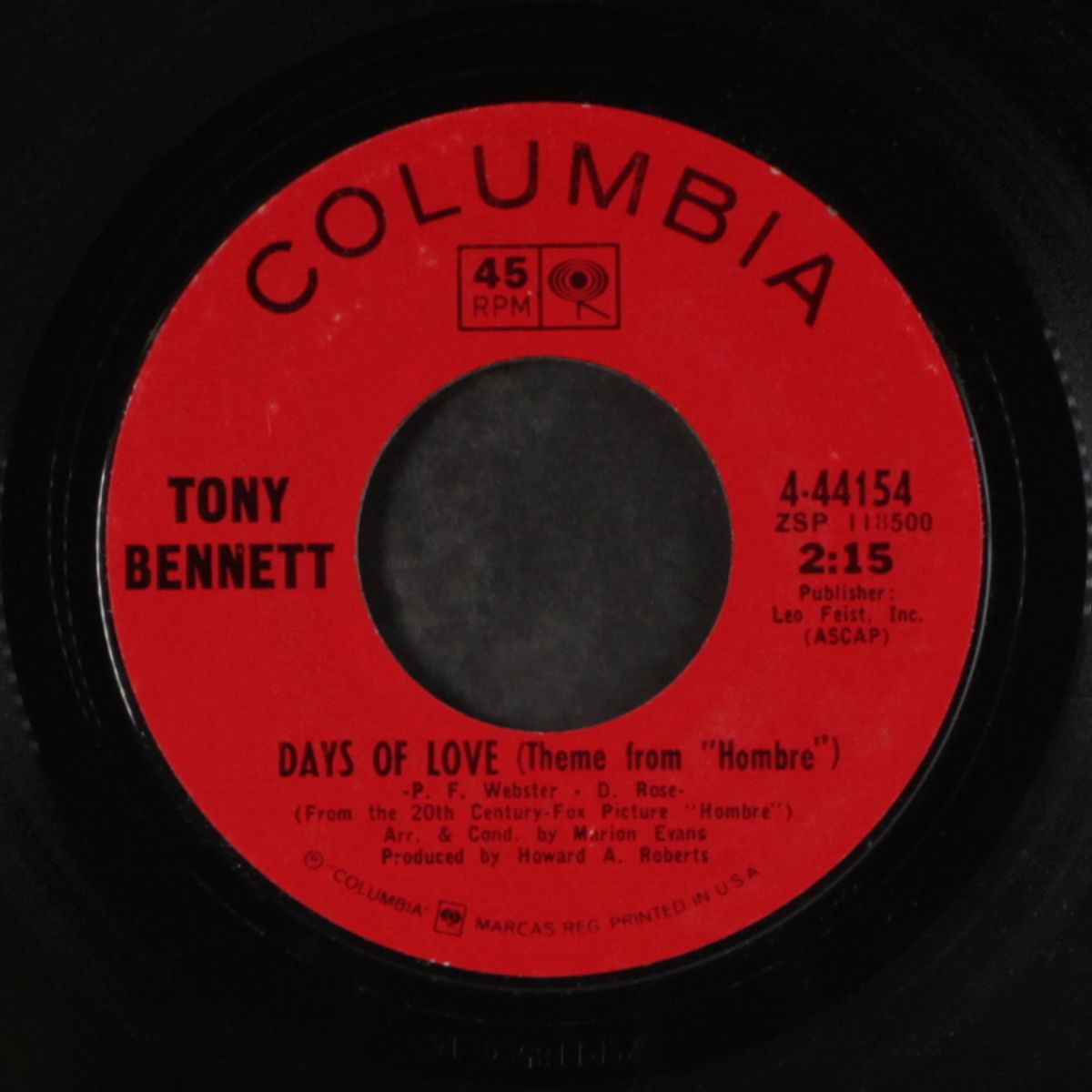 days of love / keep smiling at trouble by TONY BENNETT