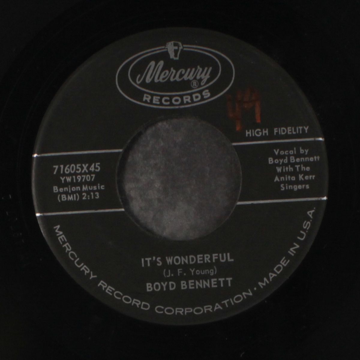 it's wonderful / amo, amas, amat by BOYD BENNETT