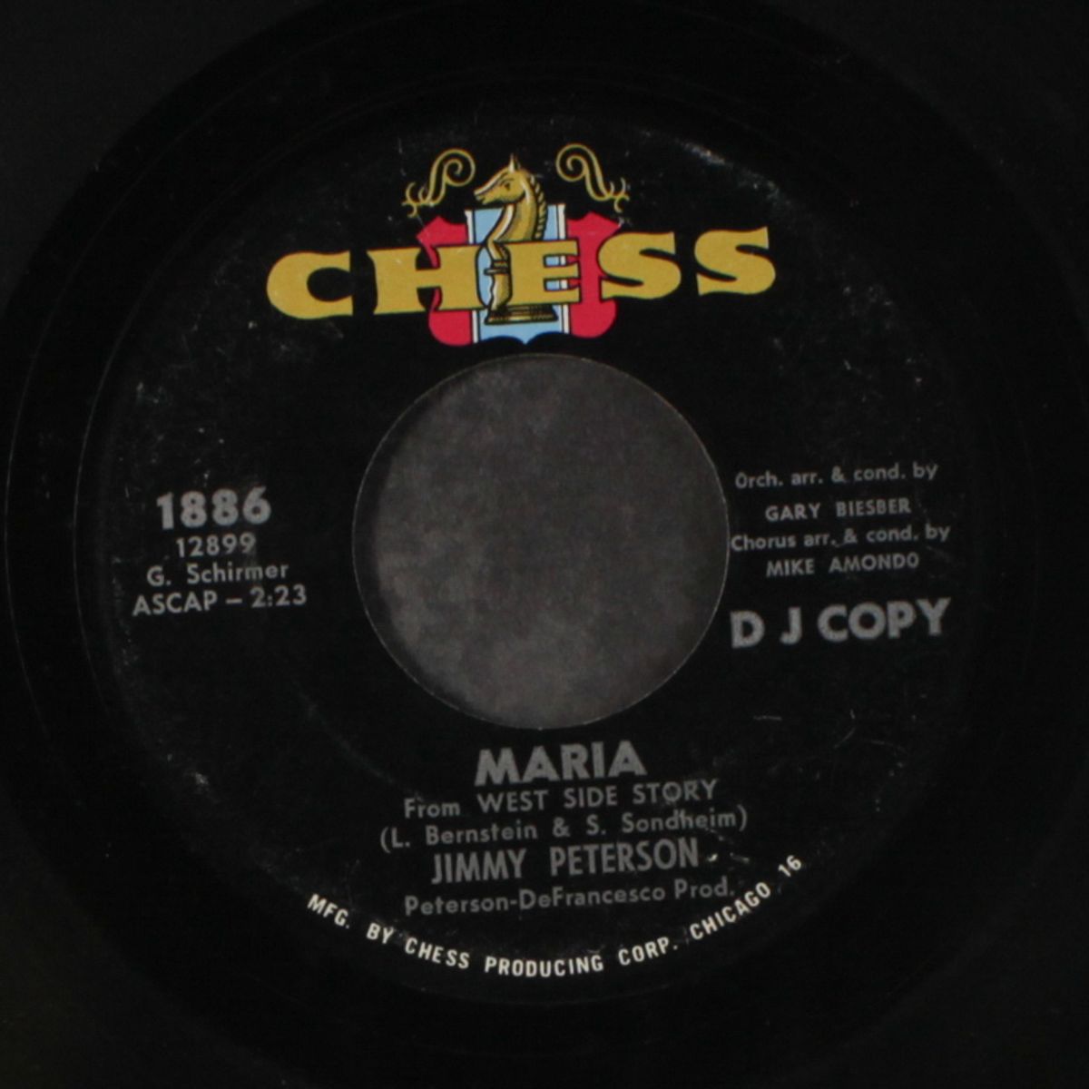 inside of me / maria from west side story by JIMMY PETERSON