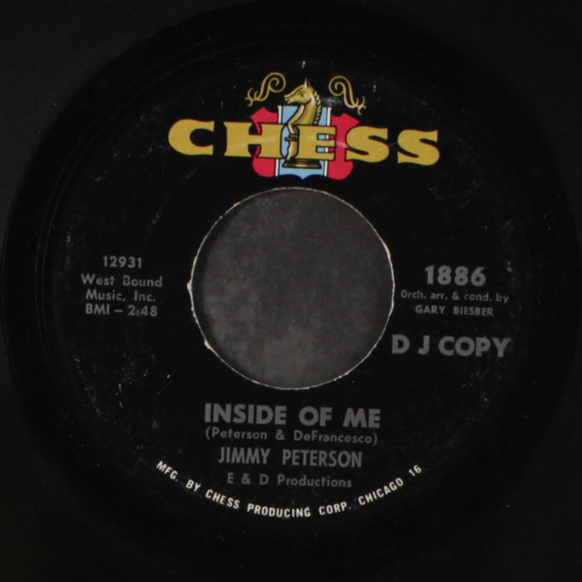 inside of me / maria from west side story by JIMMY PETERSON