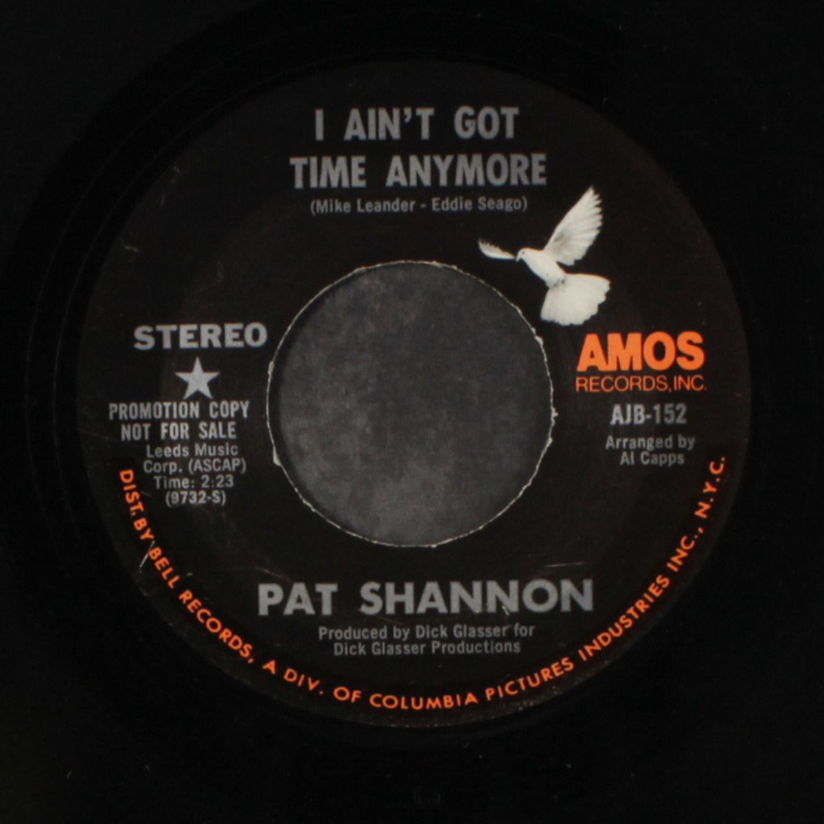 i ain't got time anymore / mono by PAT SHANNON