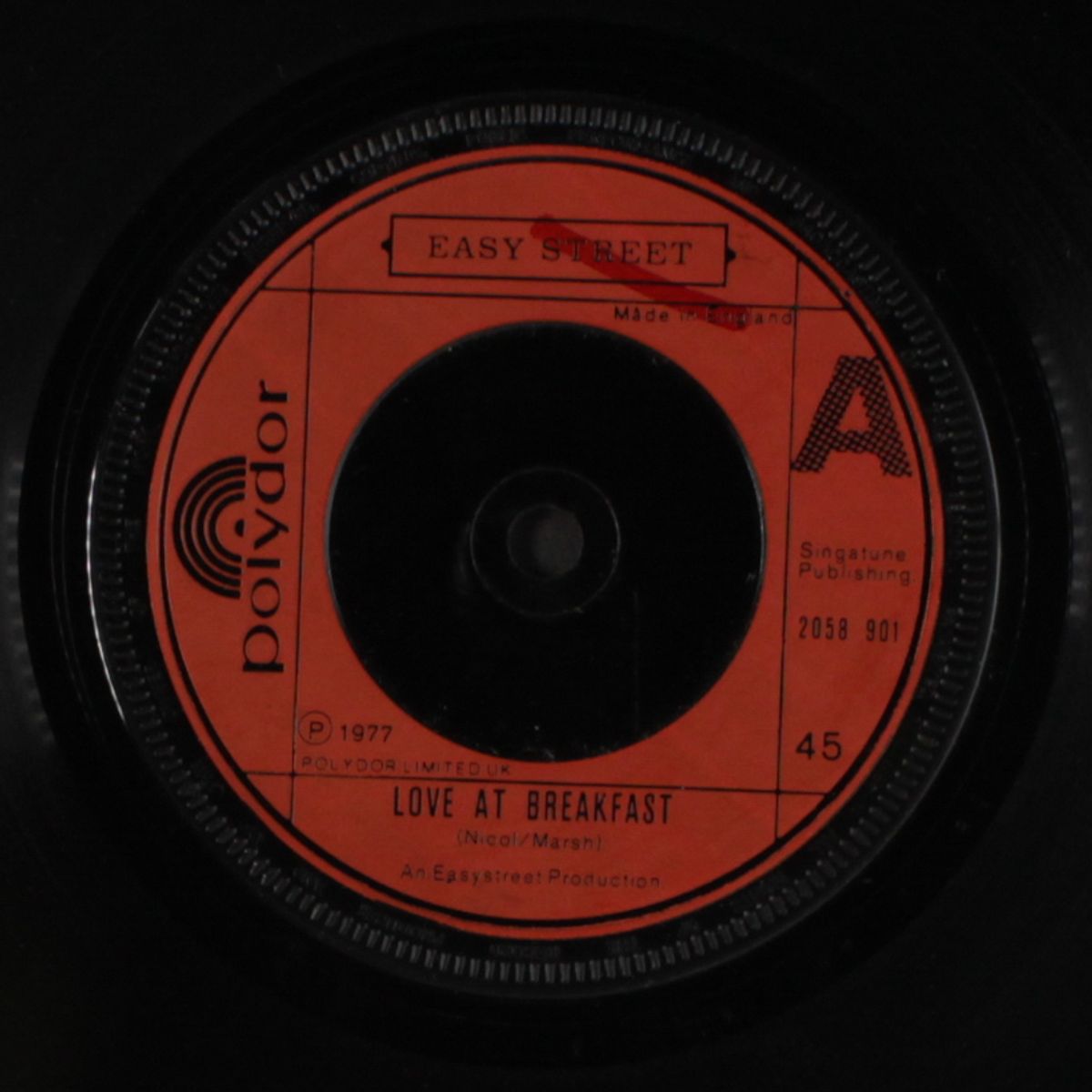 love at breakfast / rely on you by EASY STREET