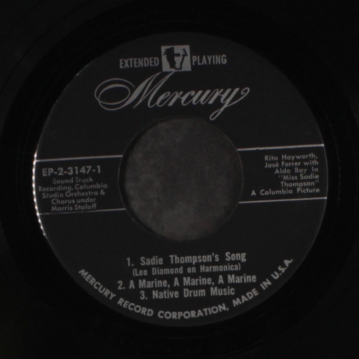 sadie thompson's song + 3 by RITA HAYWORTH