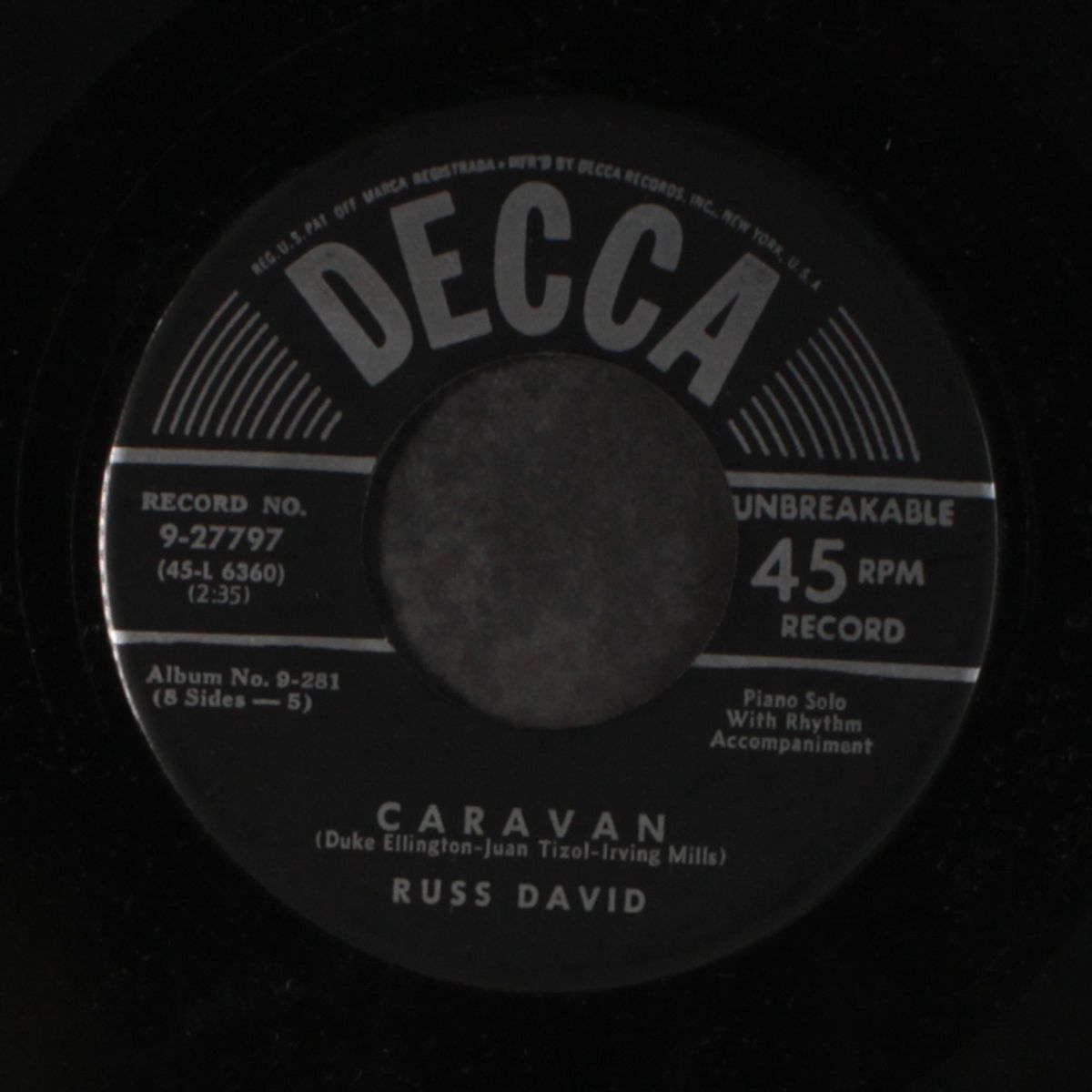 caravan / prelude to a kiss by RUSS DAVID