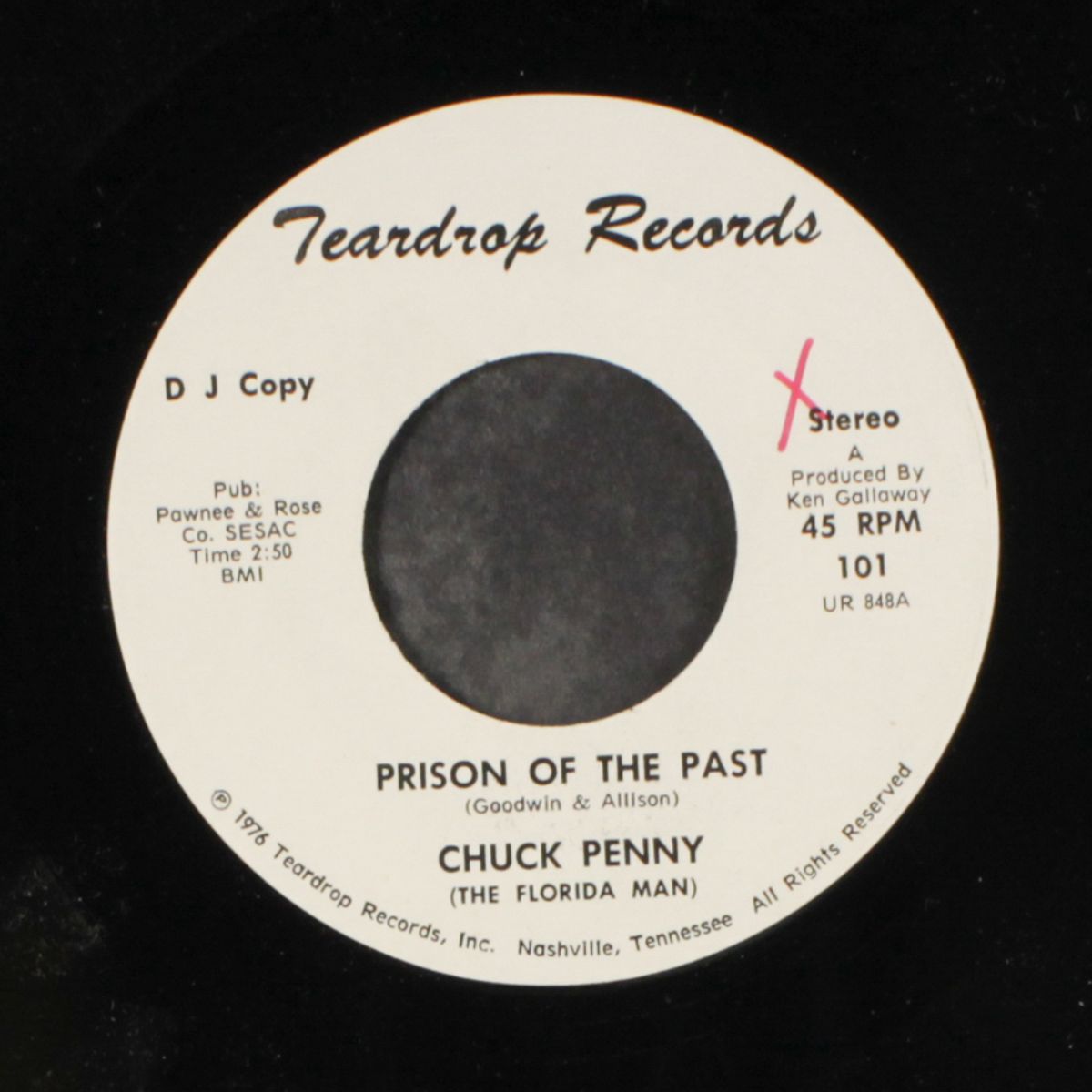 too much gained to lose / prison of the past by CHUCK PENNY