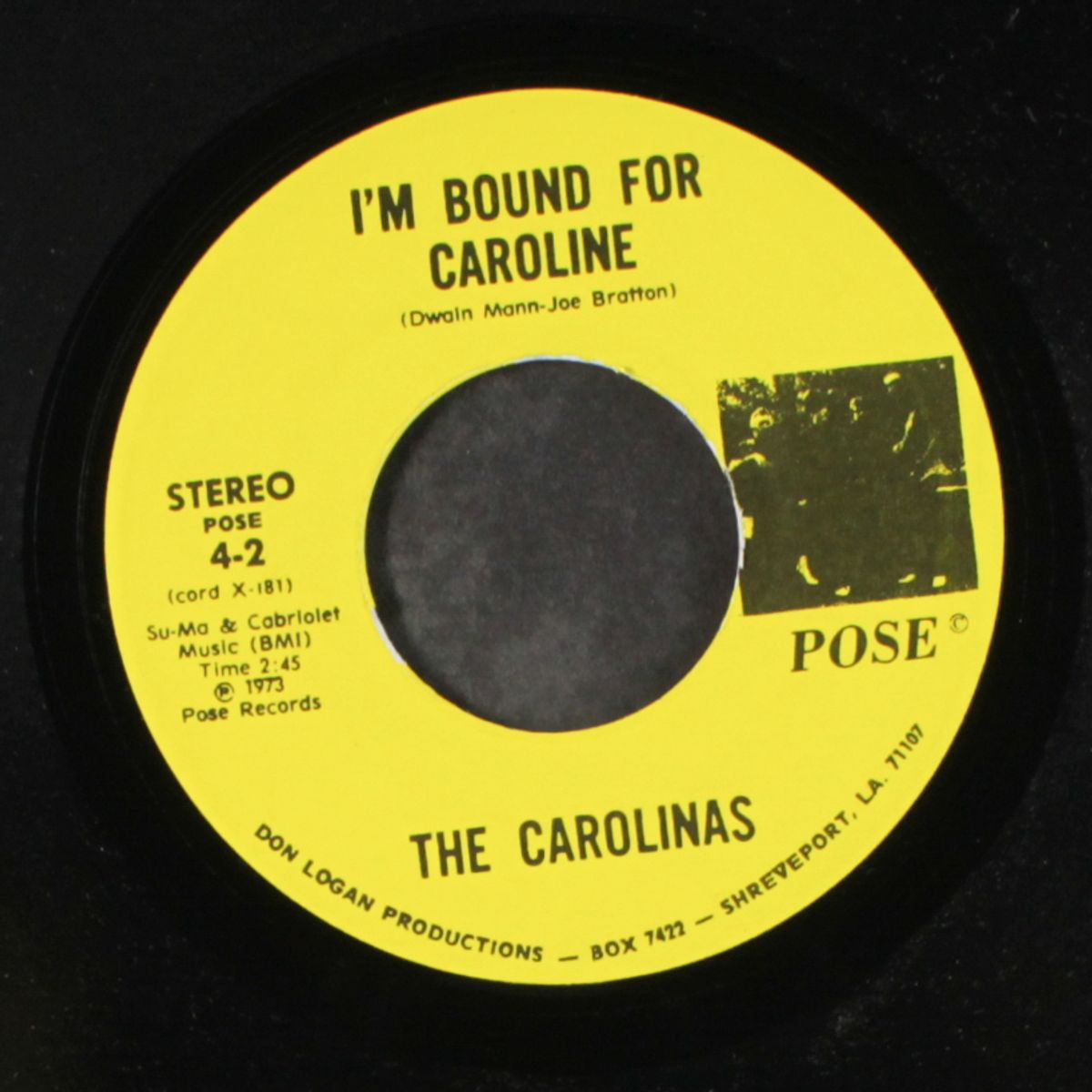 california strawberry wine / i'm bound for caroline by CAROLINAS