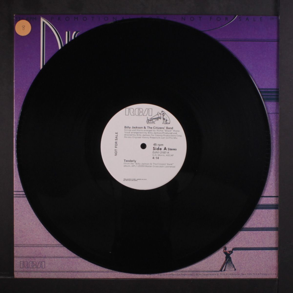 tenderly / cherry pink and apple blossom white by BILLY JACKSON & CITIZEN'S BAND