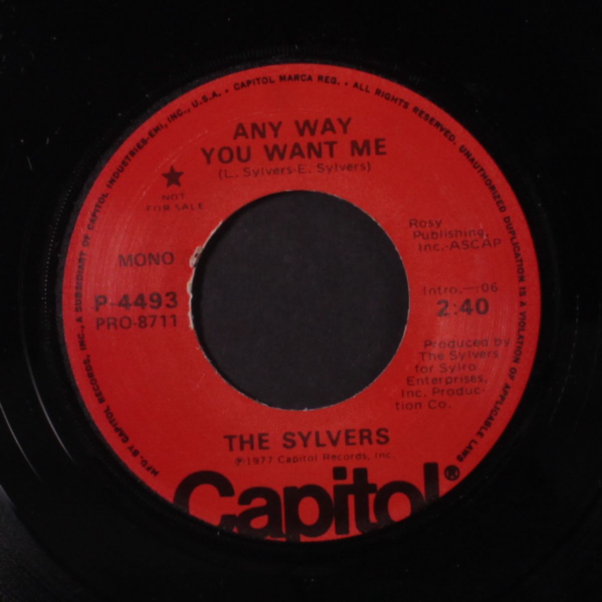 any way you want me / mono by SYLVERS
