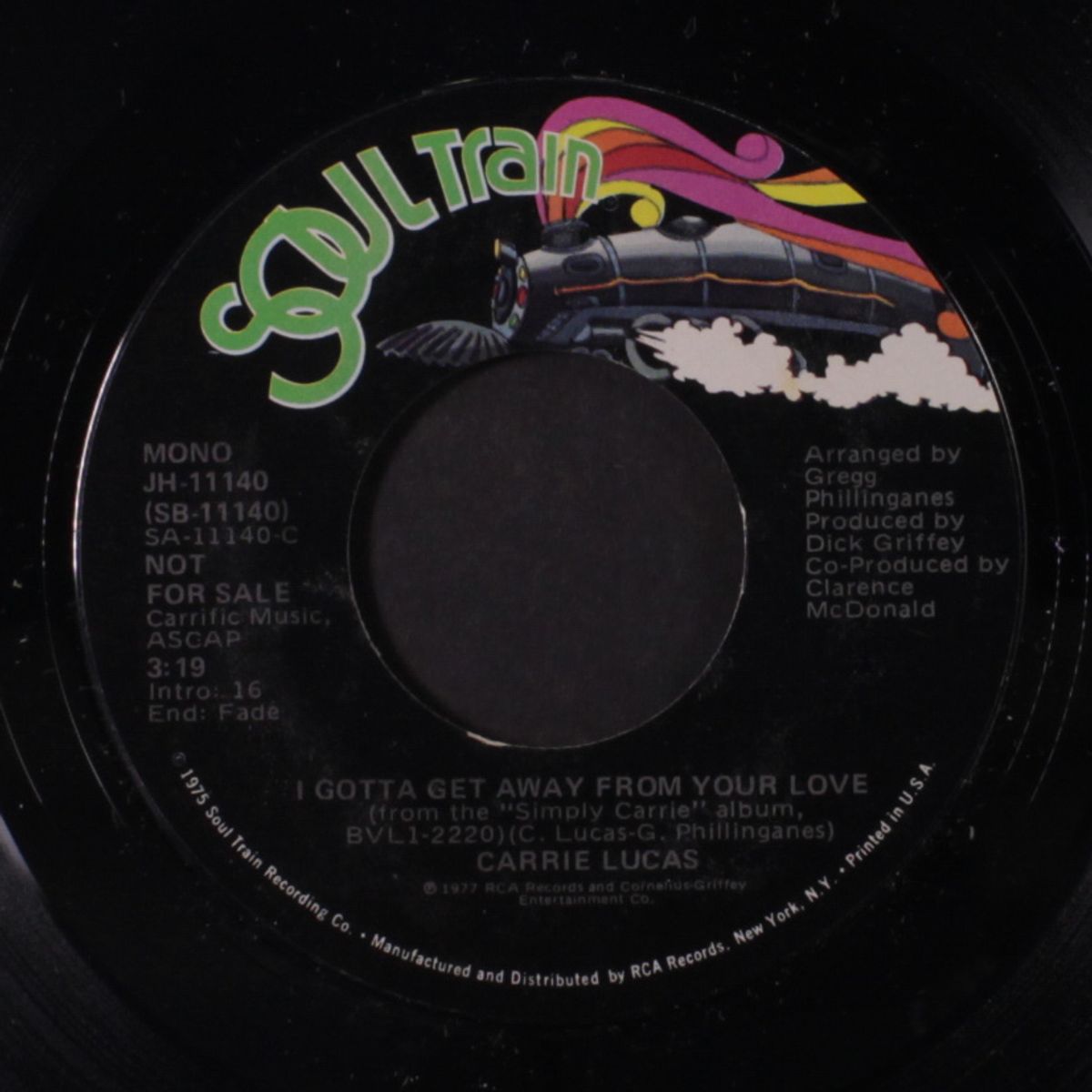 i gotta get away from your love / mono by CARRIE LUCAS