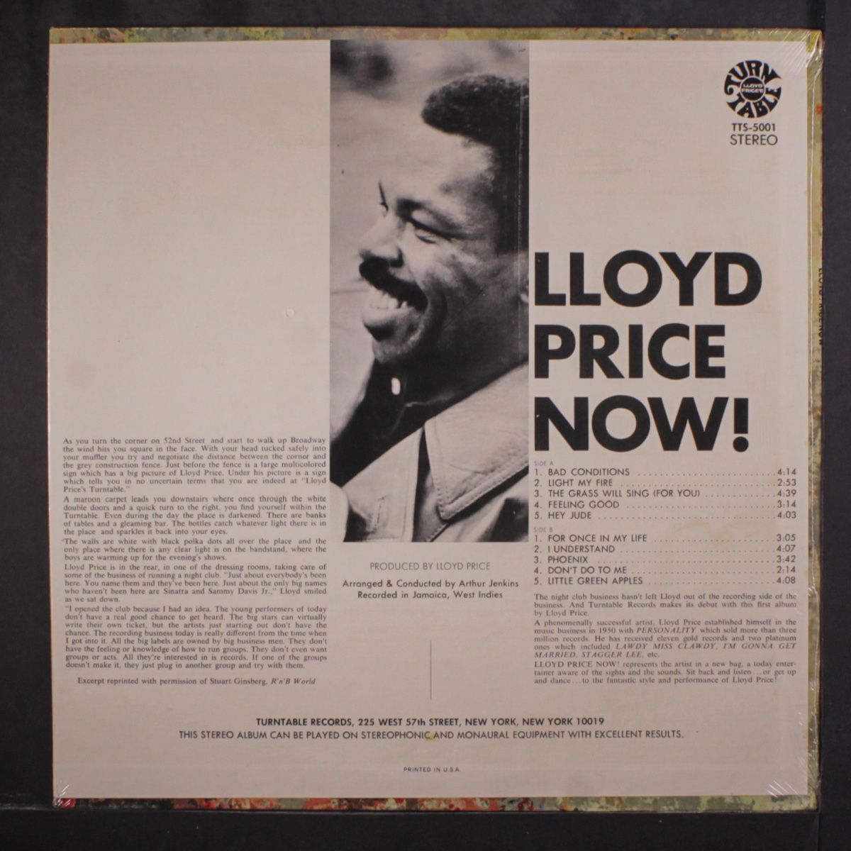 now! by LLOYD PRICE