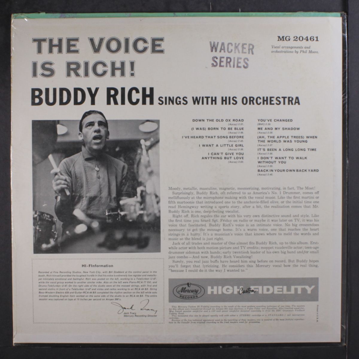 the voice is rich by BUDDY RICH