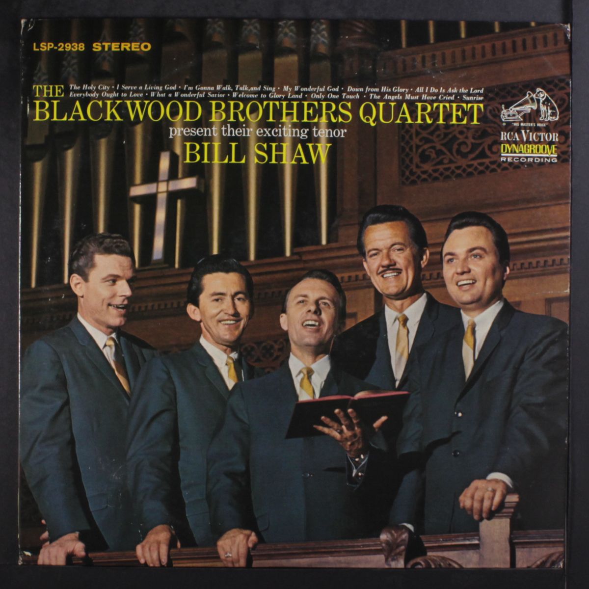 present their exciting tenor bill shaw by BLACKWOOD BROTHERS QUARTET