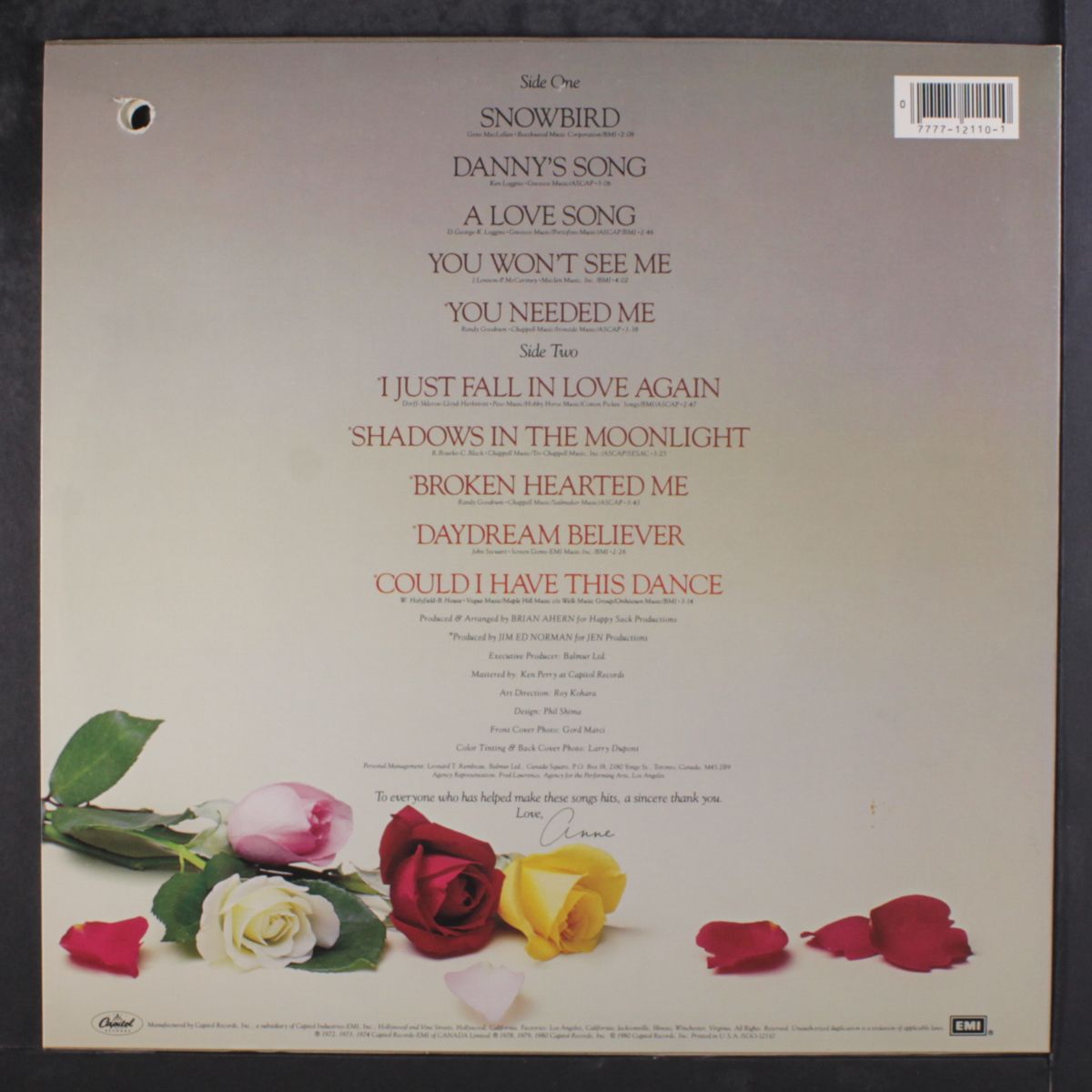 greatest hits by ANNE MURRAY