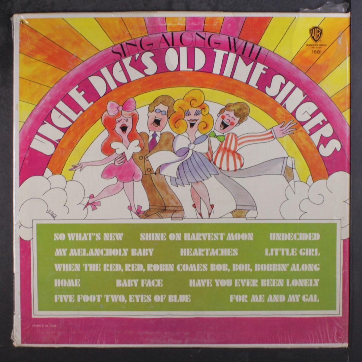sing along with by UNCLE DICK'S OLD TIME SINGERS