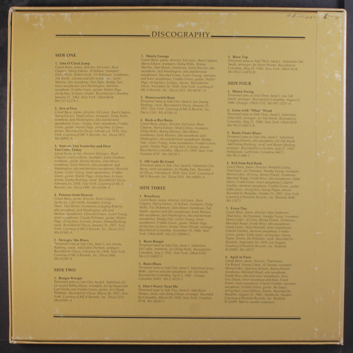 count basie by COUNT BASIE