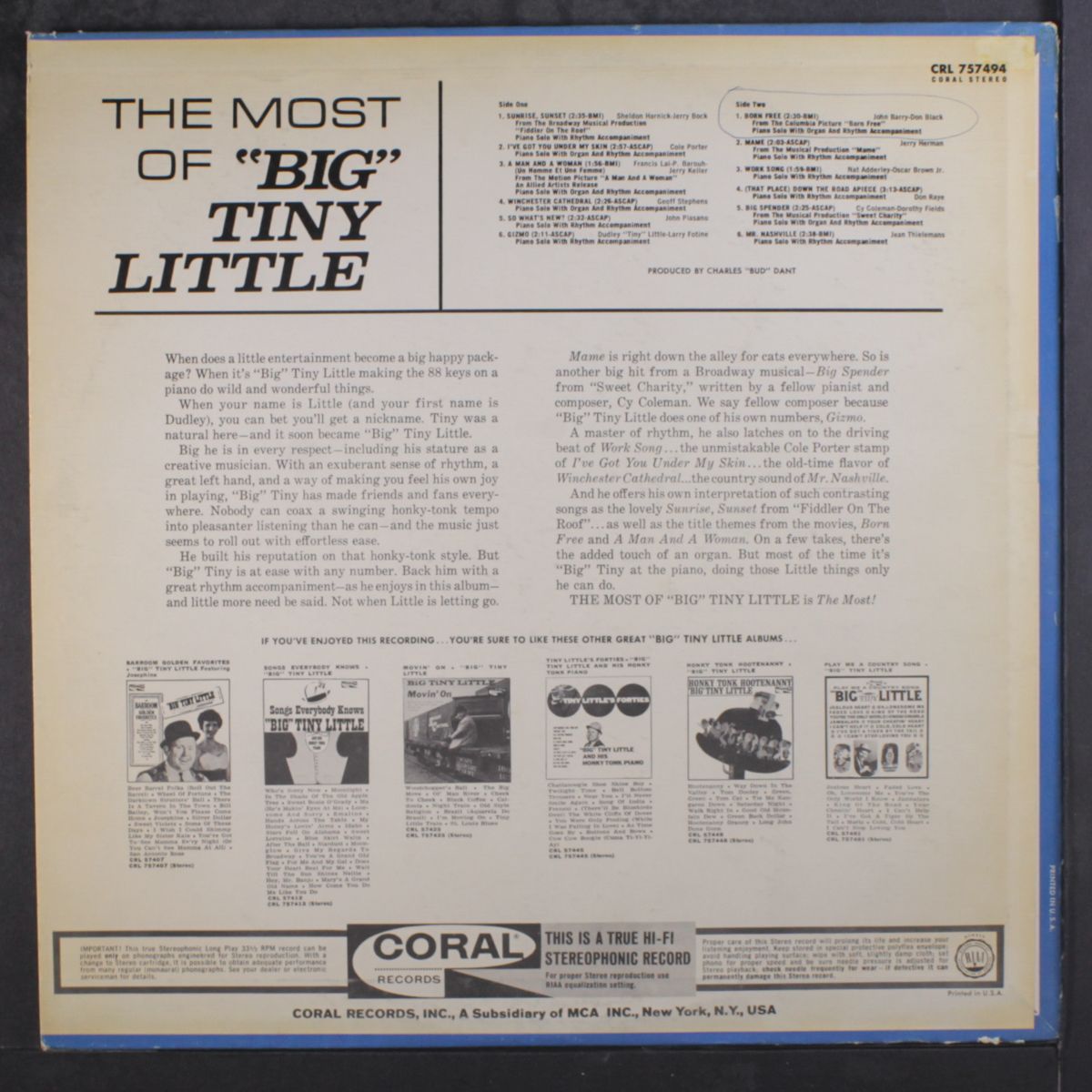 most of by BIG TINY LITTLE