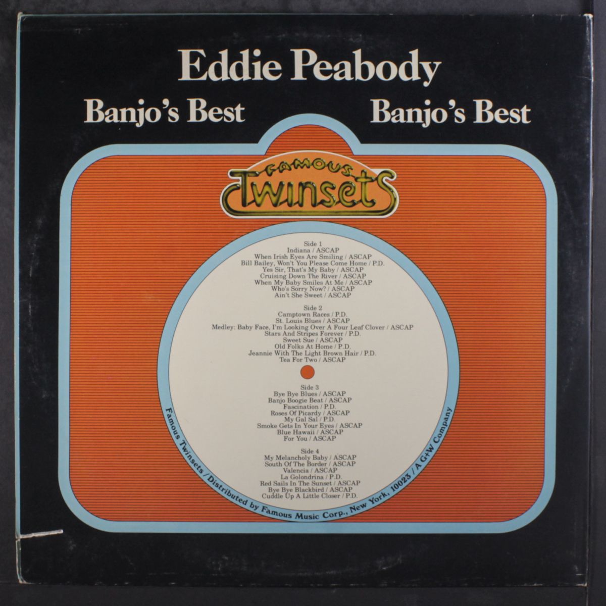 banjo's best by EDDIE PEABODY