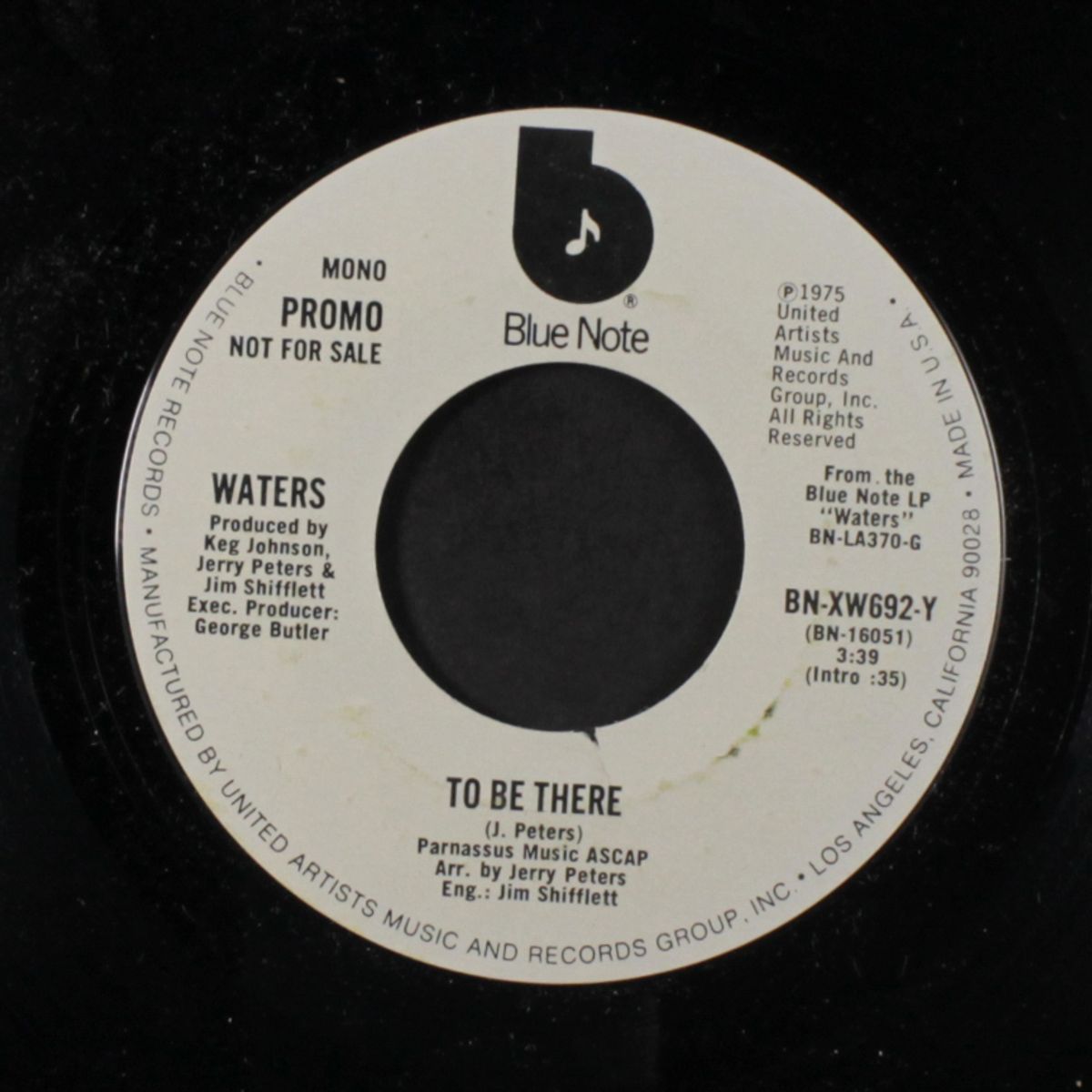 to be there / mono by WATERS
