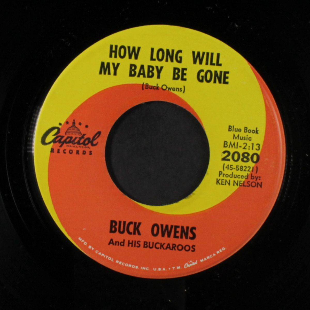 how long will my baby be gone by BUCK OWENS
