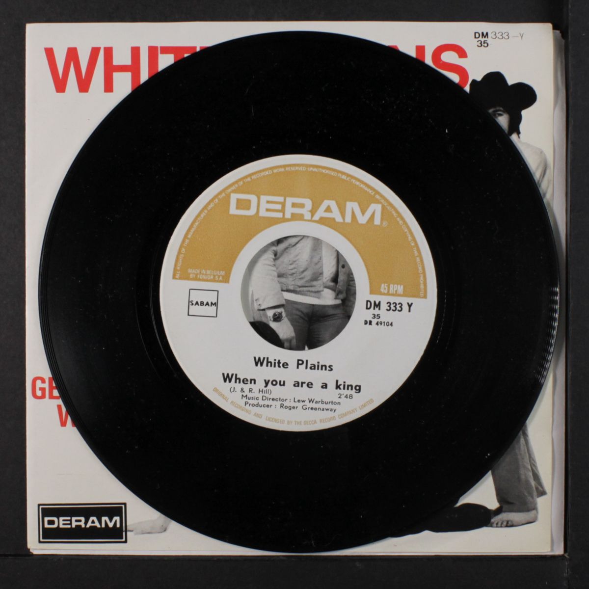 when you are a king / the world gets better with love by WHITE PLAINS