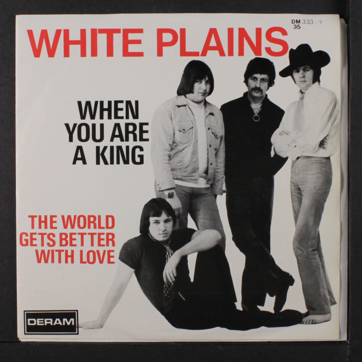 when you are a king / the world gets better with love by WHITE PLAINS