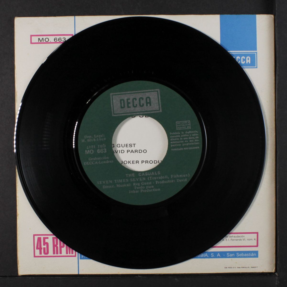 fool's paradise / seven times seven by CASUALS