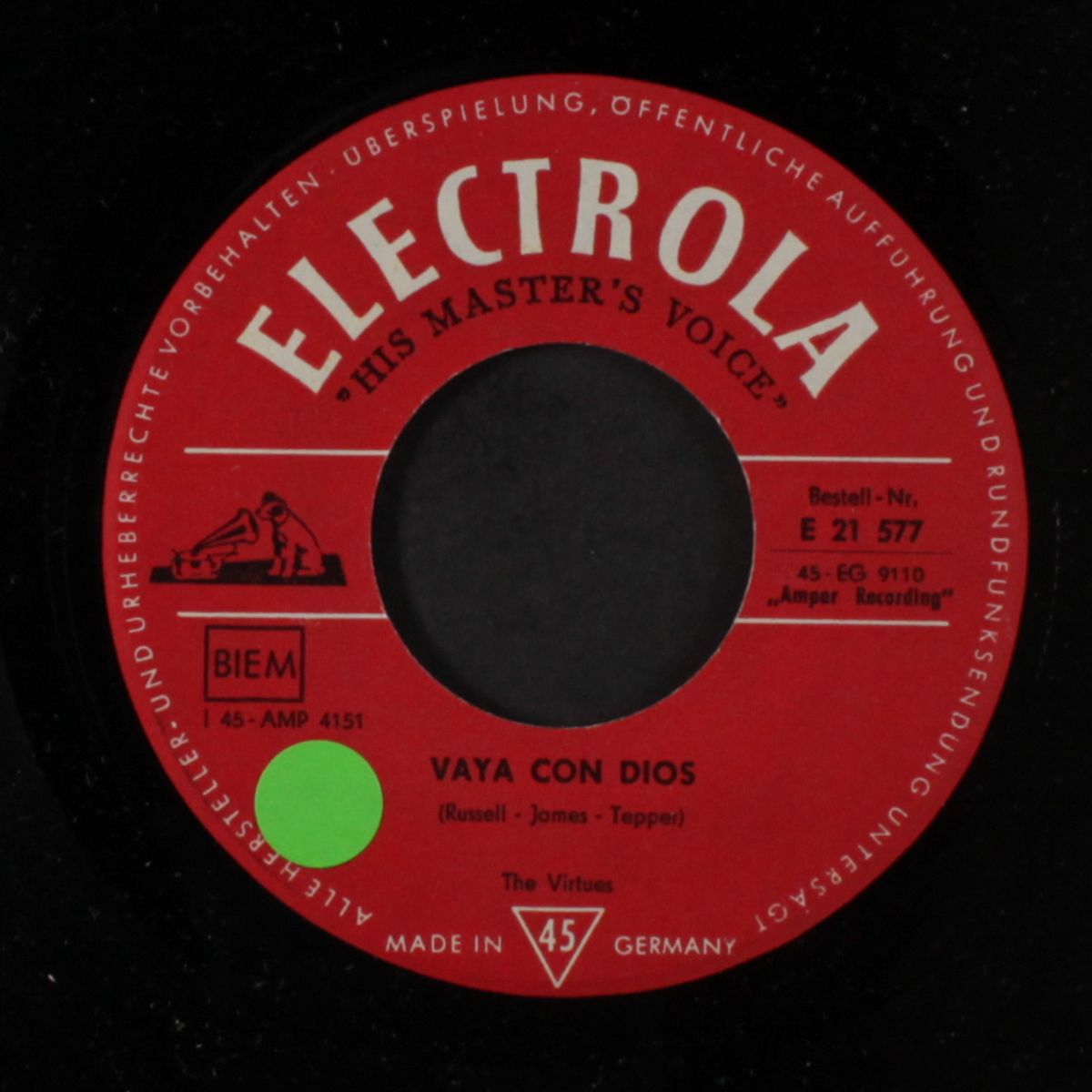 blues in the cellar / vaya con dios by VIRTUES