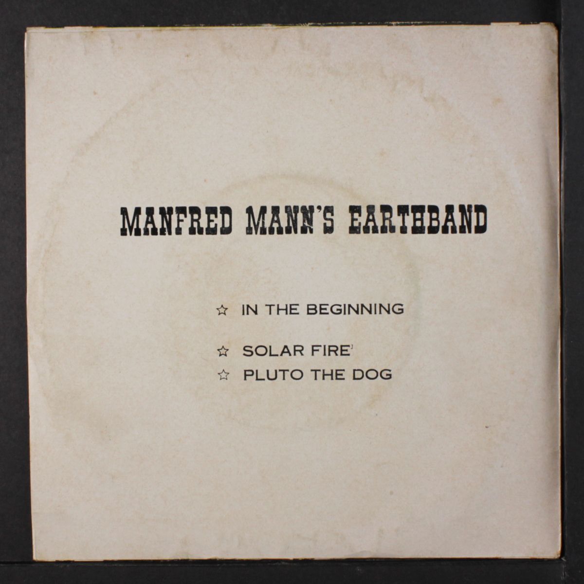 in the beginning + 2 by MANFRED MANN'S EARTH BAND