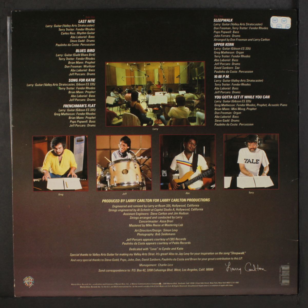 sleepwalk by LARRY CARLTON