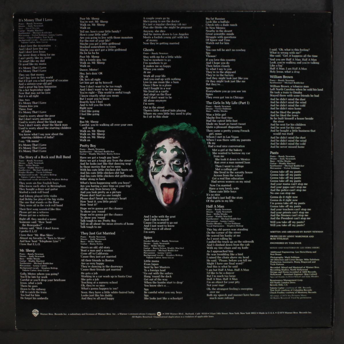 born again by RANDY NEWMAN
