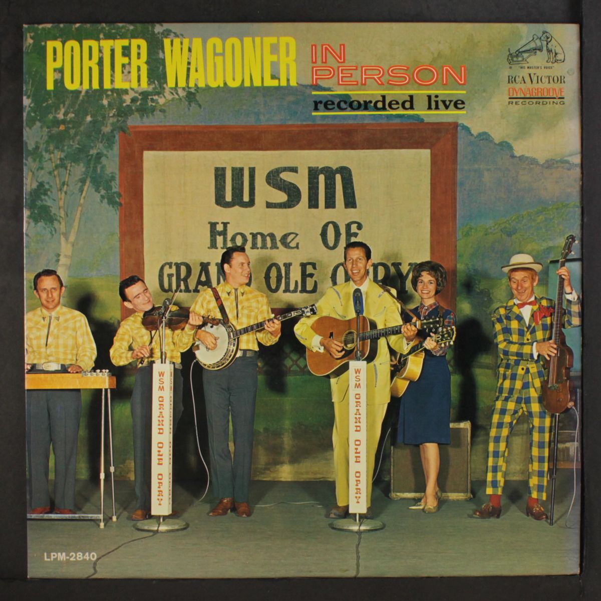 in person by PORTER WAGONER