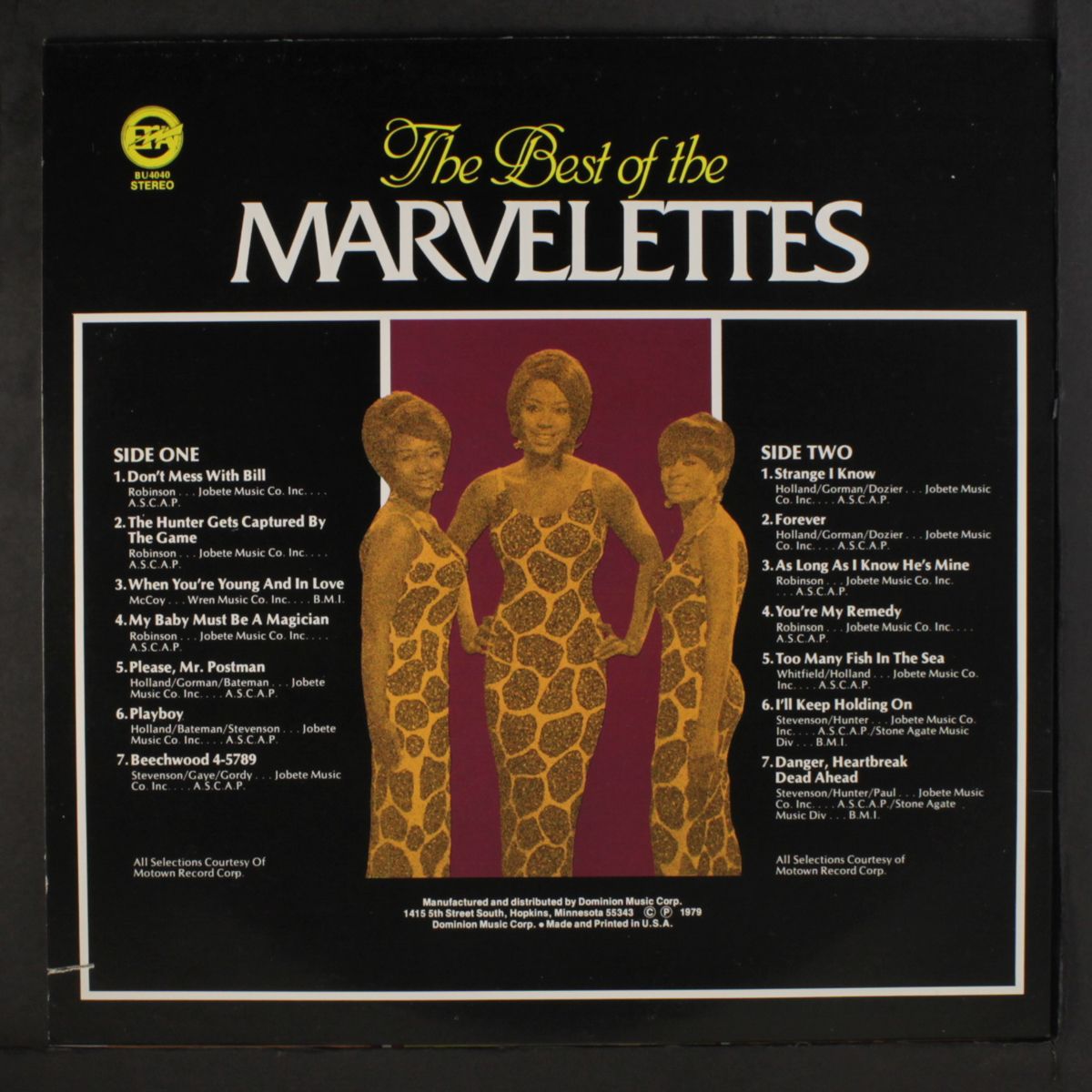 best of by MARVELETTES