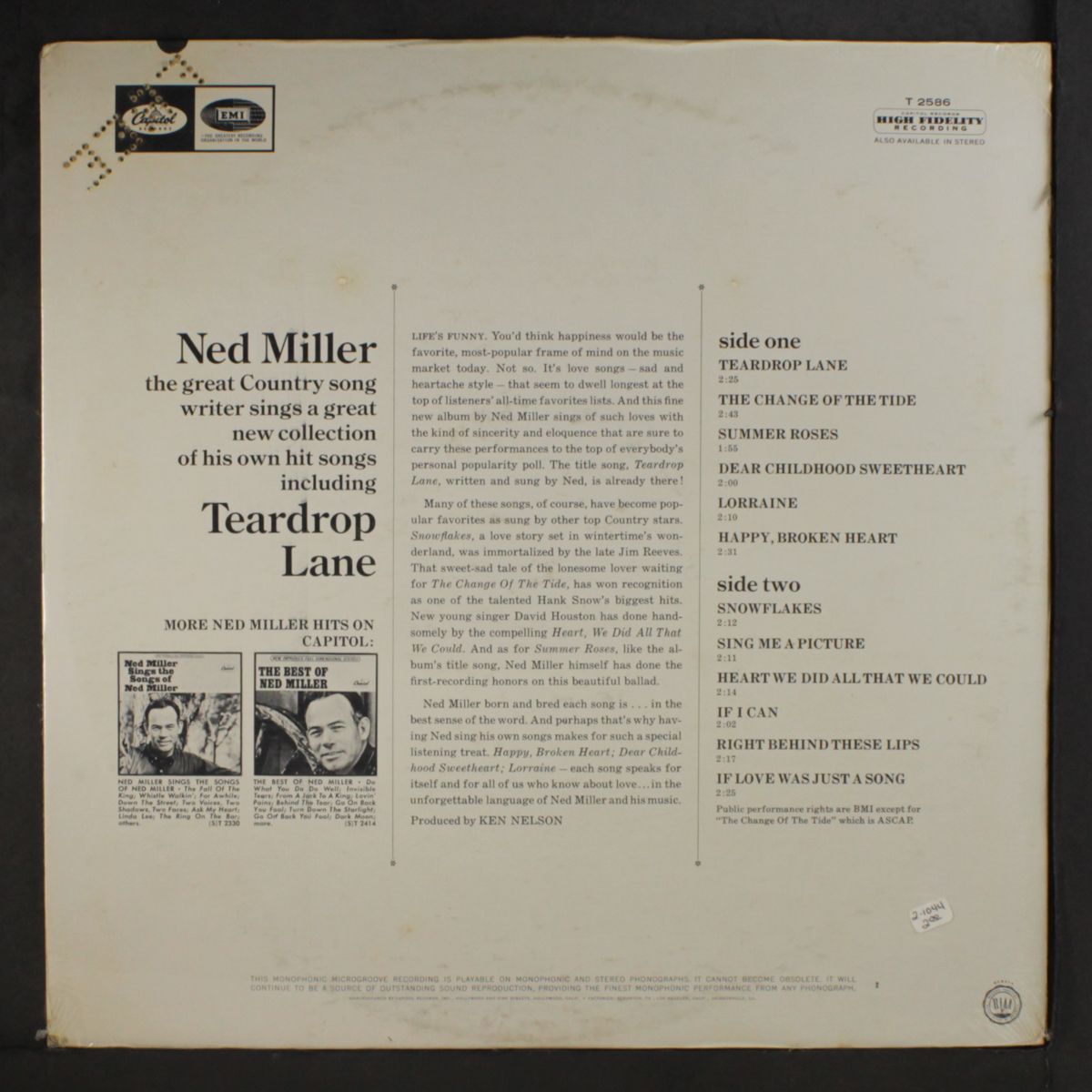 teardrop lane by NED MILLER