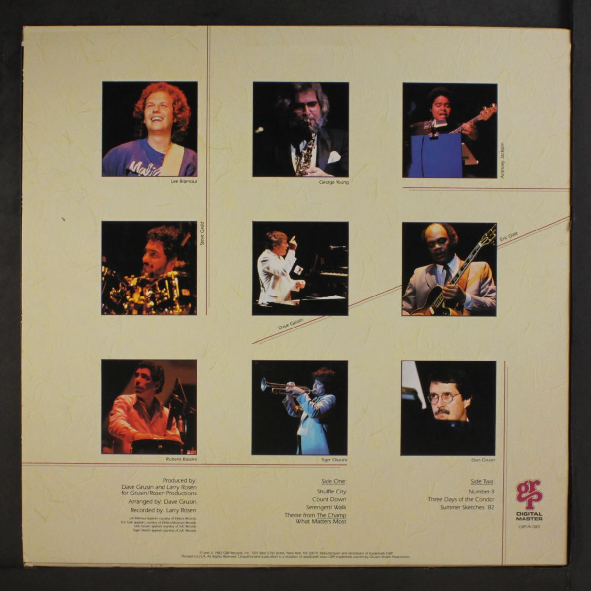 ny-la dream band by DAVE GRUSIN