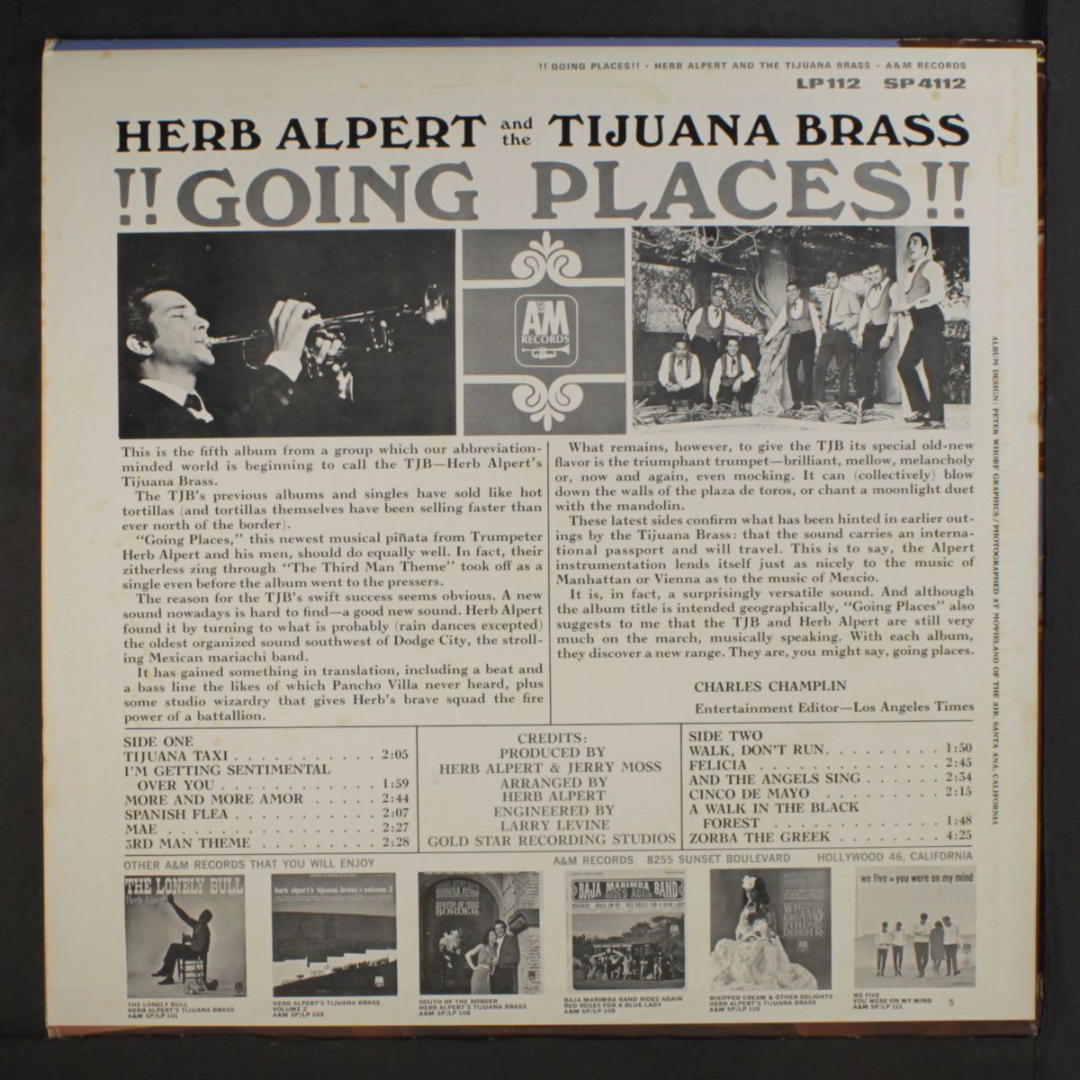 going places!! by HERB ALPERT & TIJUANA BRASS