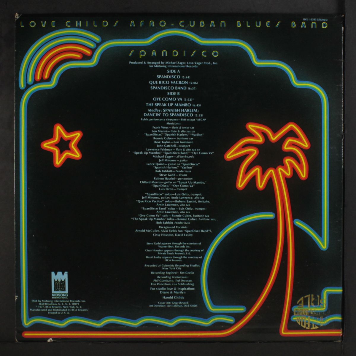 spandisco by LOVE CHILDS AFRO-CUBAN BLUES BAND