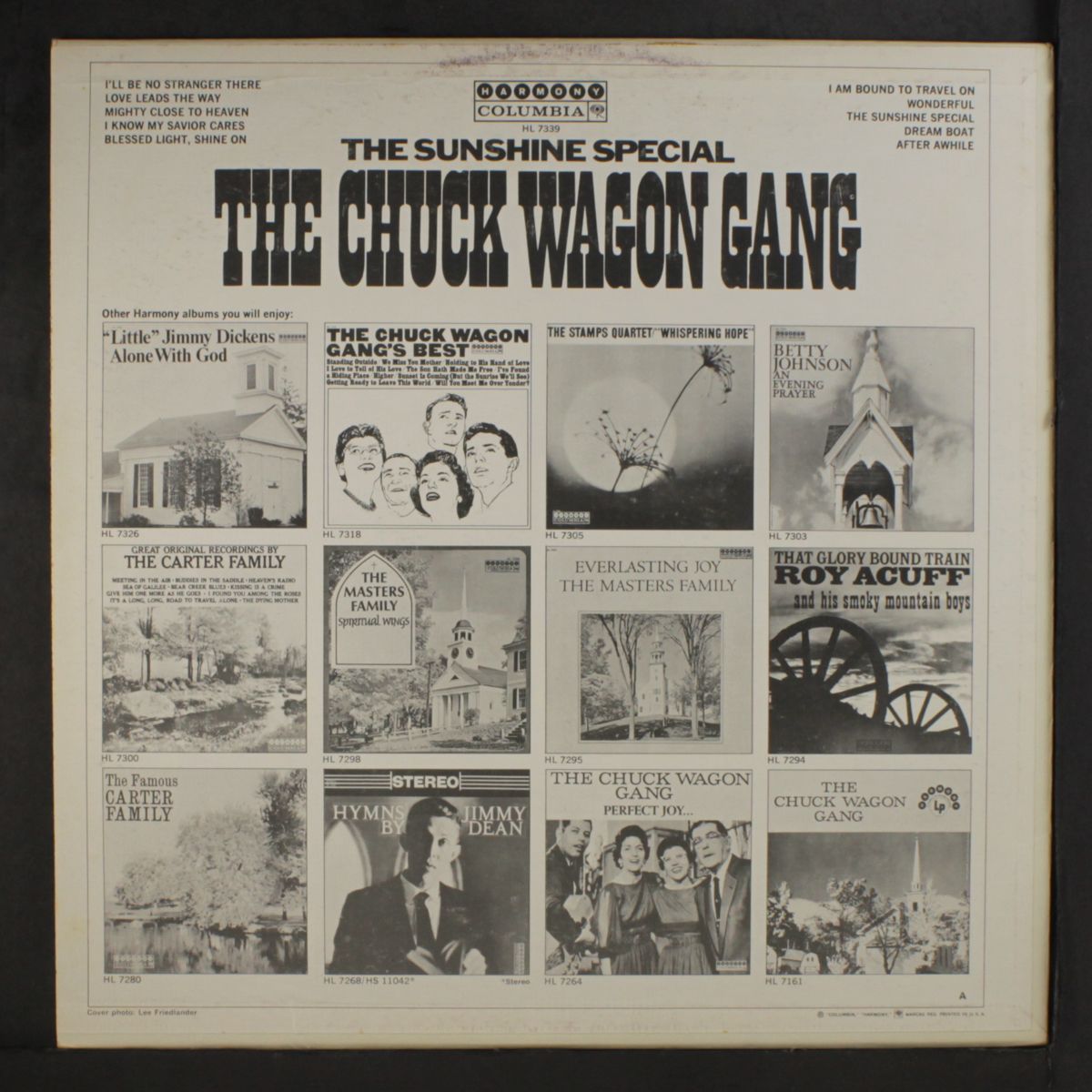 the sunshine special by CHUCK WAGON GANG