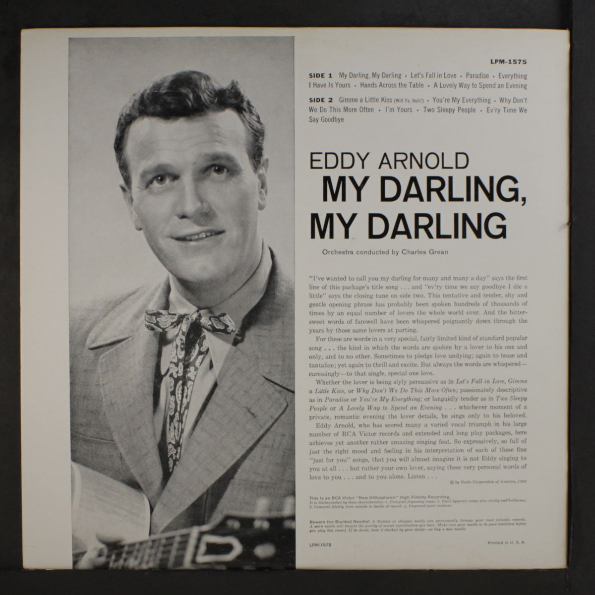 my darling, my darling by EDDY ARNOLD