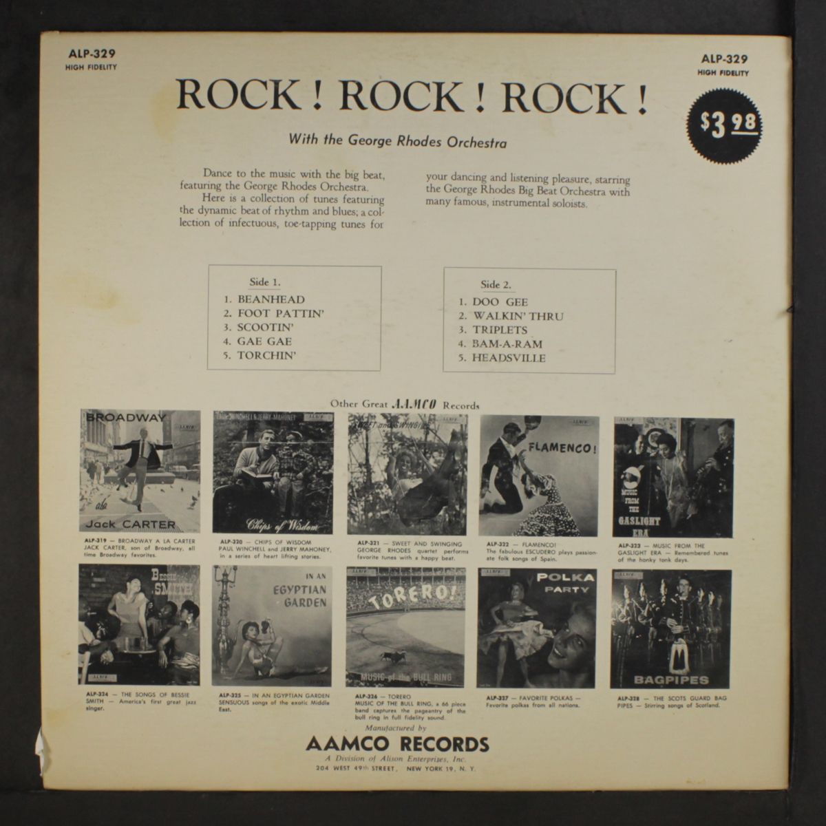rock!, rock!, rock! by GEORGE RHODES