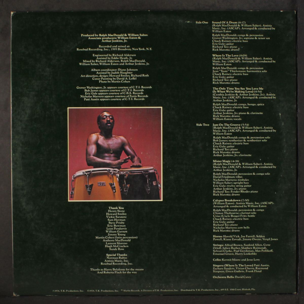 sound of a drum by RALPH MACDONALD
